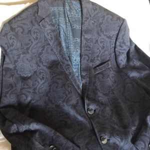 Etro cotton blend knit sport jacket